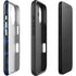 Blue Street Camo iPhone 16 Impact Case